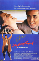 John Cusack Signed "Say Anything" 11x17 Movie Poster Photo (Schwartz) at PristineAuction.com