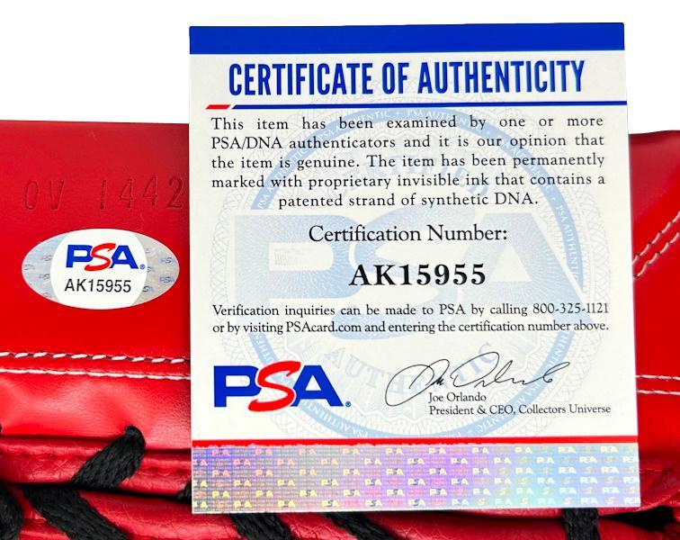 Manny Pacquiao Signed Cleto Reyes Boxing Glove (PSA) at PristineAuction.com Manny Pacquiao Signed Cleto Reyes Boxing Glove (PSA) at PristineAuction.com