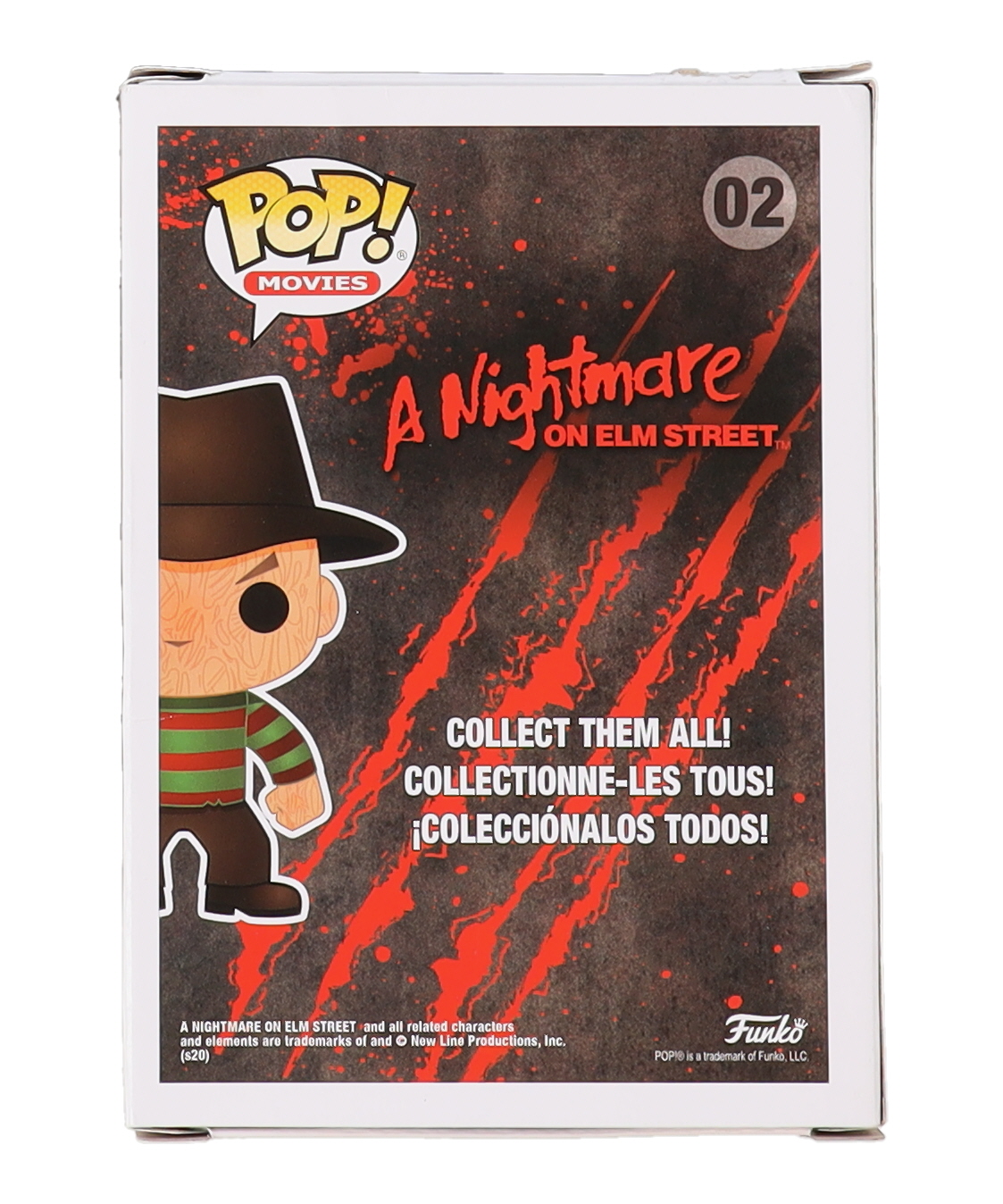 Robert Englund Signed "A Nightmare On Elm Street" #02 Freddy Krueger Funko Pop! Vinyl Figure (Beckett) at PristineAuction.com Robert Englund Signed "A Nightmare On Elm Street" #02 Freddy Krueger Funko Pop! Vinyl Figure (Beckett) at PristineAuction.com