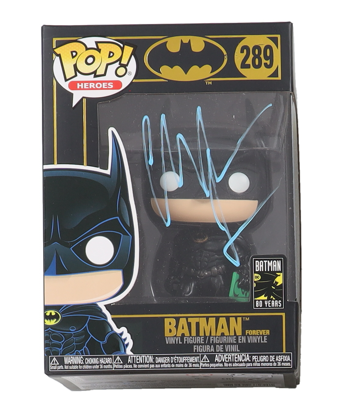 Christian Bale Signed Batman #289 Batman Forever Funko Pop! Vinyl Figure (Beckett) at PristineAuction.com Christian Bale Signed Batman #289 Batman Forever Funko Pop! Vinyl Figure (Beckett) at PristineAuction.com