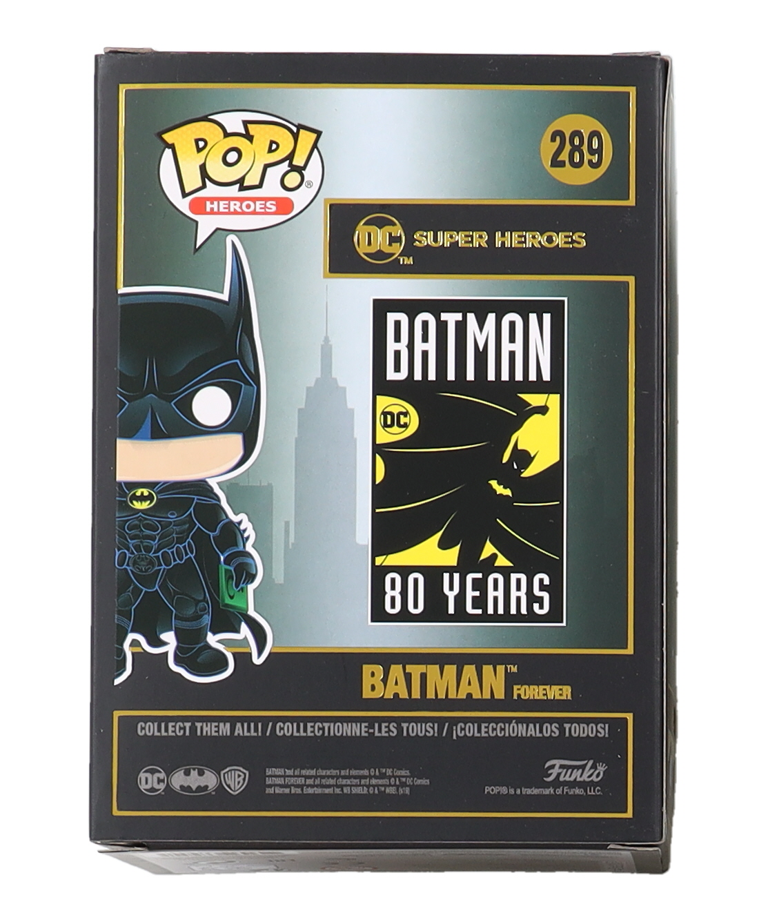 Christian Bale Signed Batman #289 Batman Forever Funko Pop! Vinyl Figure (Beckett) at PristineAuction.com Christian Bale Signed Batman #289 Batman Forever Funko Pop! Vinyl Figure (Beckett) at PristineAuction.com