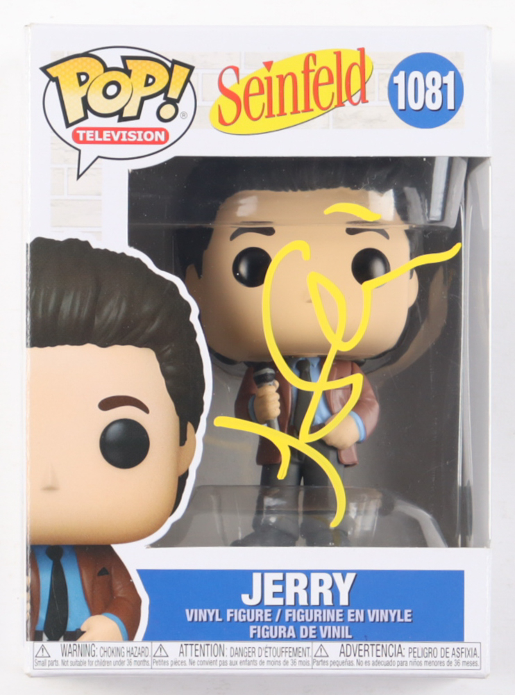 Jerry Seinfeld Signed "Seinfeld" #1096 Jerry Funko Pop! Vinyl Figure (Beckett) at PristineAuction.com Jerry Seinfeld Signed "Seinfeld" #1096 Jerry Funko Pop! Vinyl Figure (Beckett) at PristineAuction.com