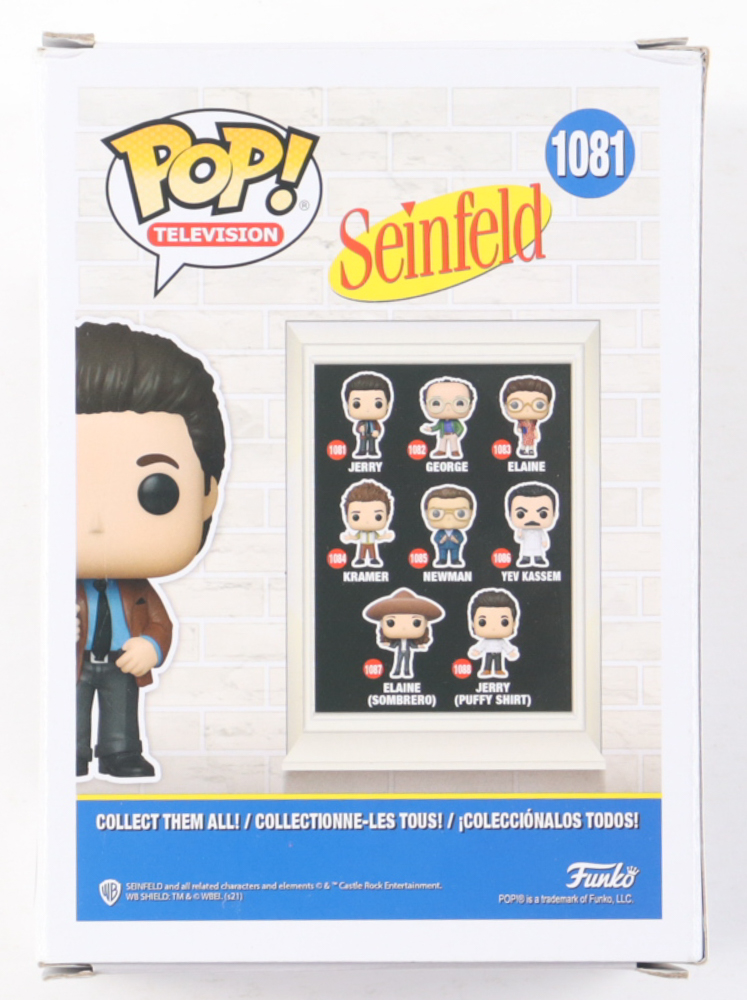 Jerry Seinfeld Signed "Seinfeld" #1096 Jerry Funko Pop! Vinyl Figure (Beckett) at PristineAuction.com Jerry Seinfeld Signed "Seinfeld" #1096 Jerry Funko Pop! Vinyl Figure (Beckett) at PristineAuction.com