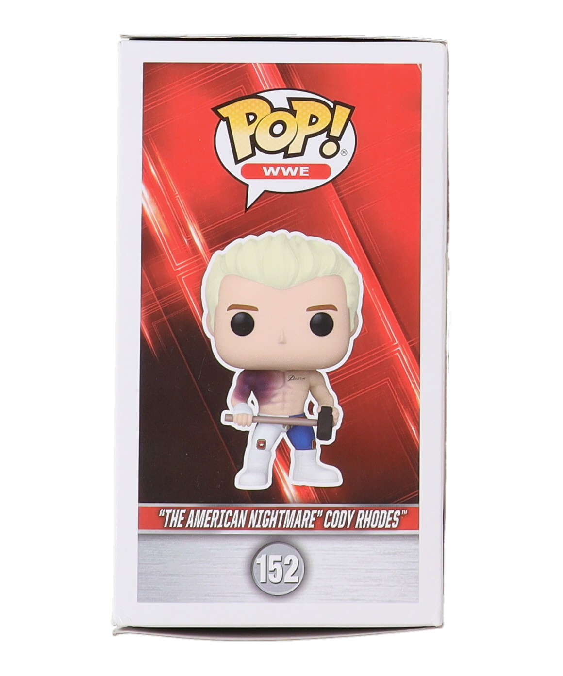 Cody Rhodes Signed WWE #152 "The American Nightmare" Cody Rhodes Funko Pop! Vinyl Figure (PSA) at PristineAuction.com Cody Rhodes Signed WWE #152 "The American Nightmare" Cody Rhodes Funko Pop! Vinyl Figure (PSA) at PristineAuction.com