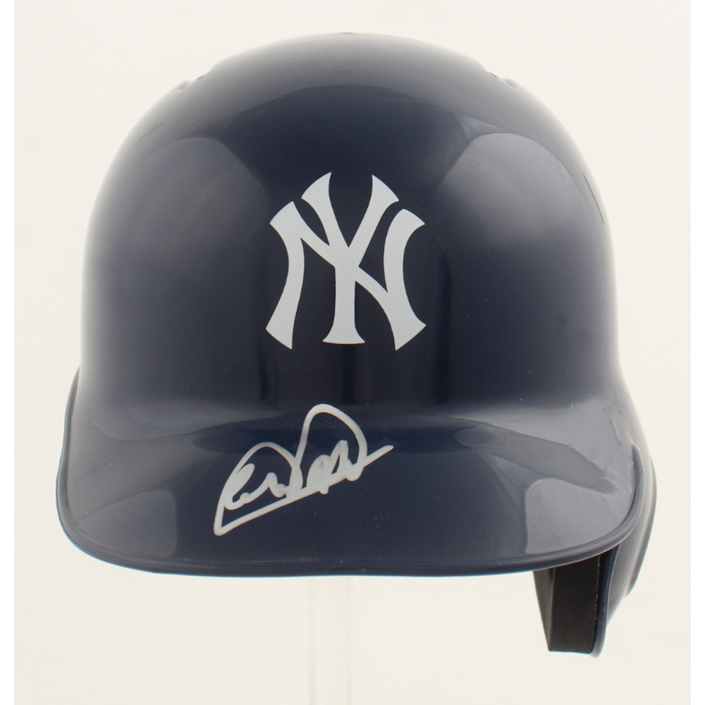 Estevan Florial Signed Yankees Batting Mini Helmet (JSA) at PristineAuction.com