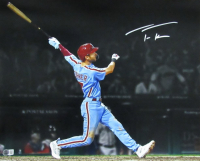 Trea Turner Signed Phillies 16x20 Photo (Beckett) at PristineAuction.com