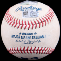 2020 Yankees vs Blue Jays Game-Used OML Baseball (MLB & Fanatics) at PristineAuction.com