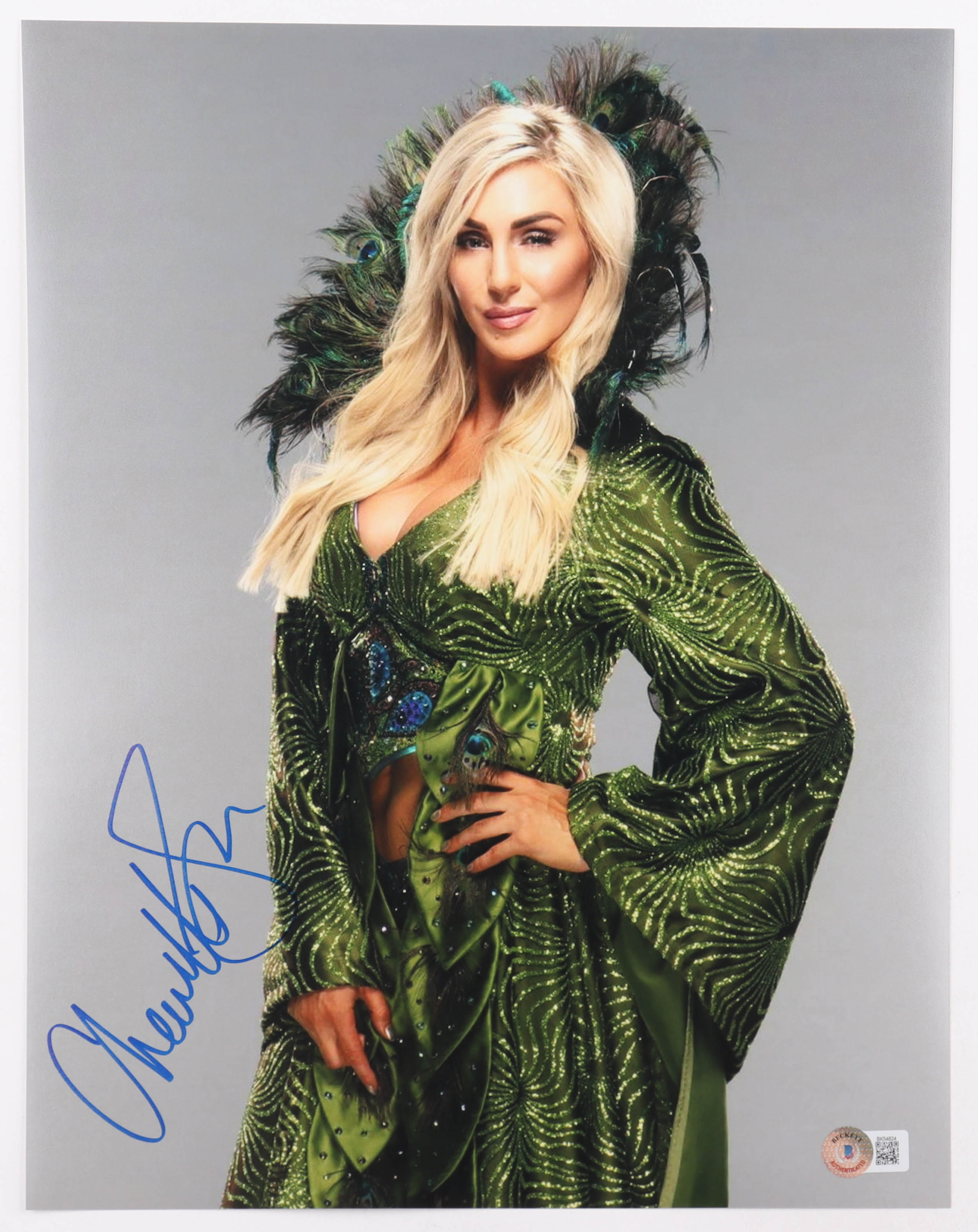 Charlotte Flair Signed WWE 11x14 Photo (Beckett) at PristineAuction.com Charlotte Flair Signed WWE 11x14 Photo (Beckett) at PristineAuction.com