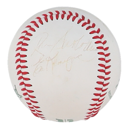 Oscar Gamble, Ed Kranepool, & Ron Swoboda Signed OL Baseball (JSA) at PristineAuction.com Oscar Gamble, Ed Kranepool, & Ron Swoboda Signed OL Baseball (JSA) at PristineAuction.com