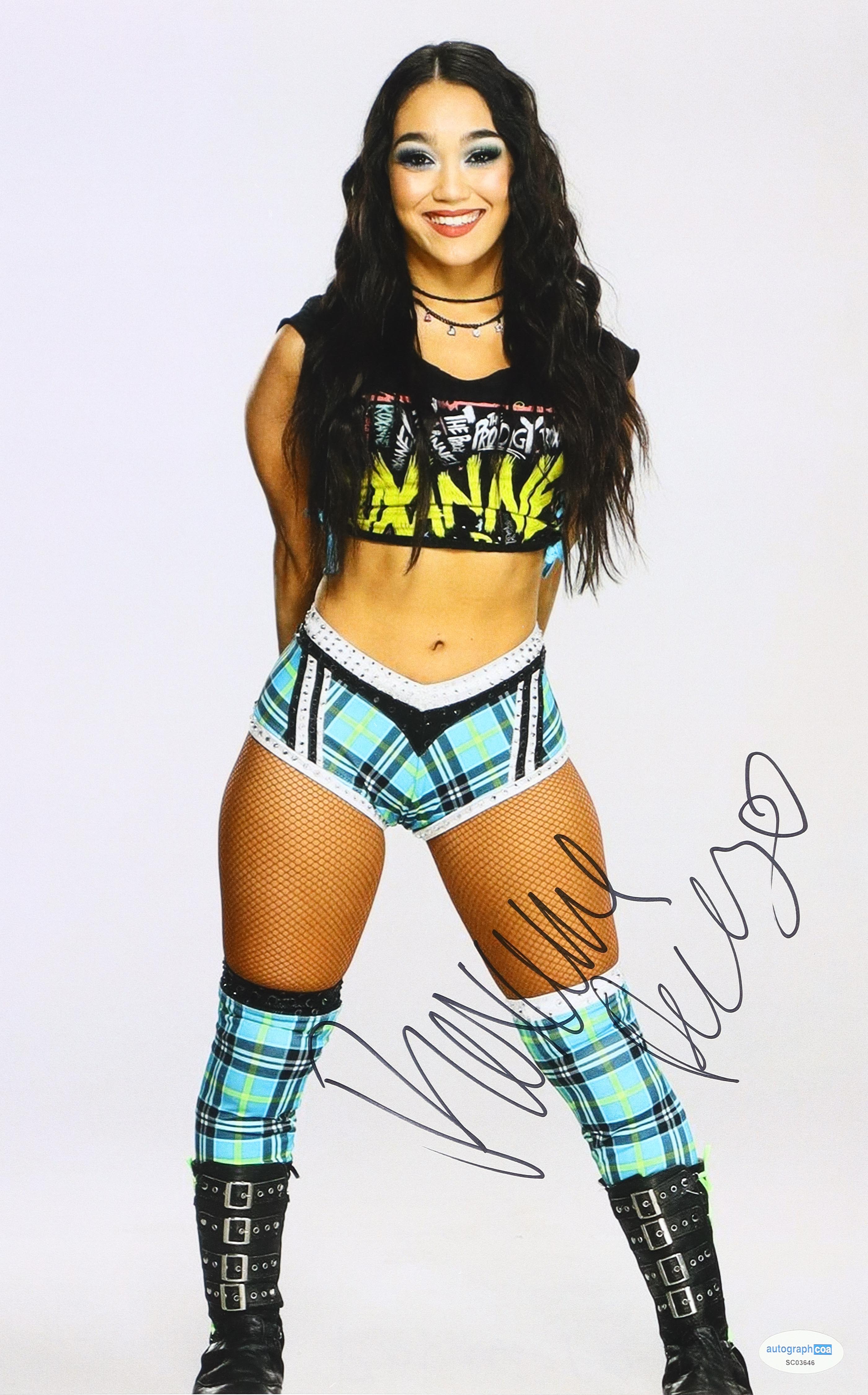 Roxanne Perez Signed WWE 11x17 Photo (AutographCOA) at PristineAuction.com Roxanne Perez Signed WWE 11x17 Photo (AutographCOA) at PristineAuction.com