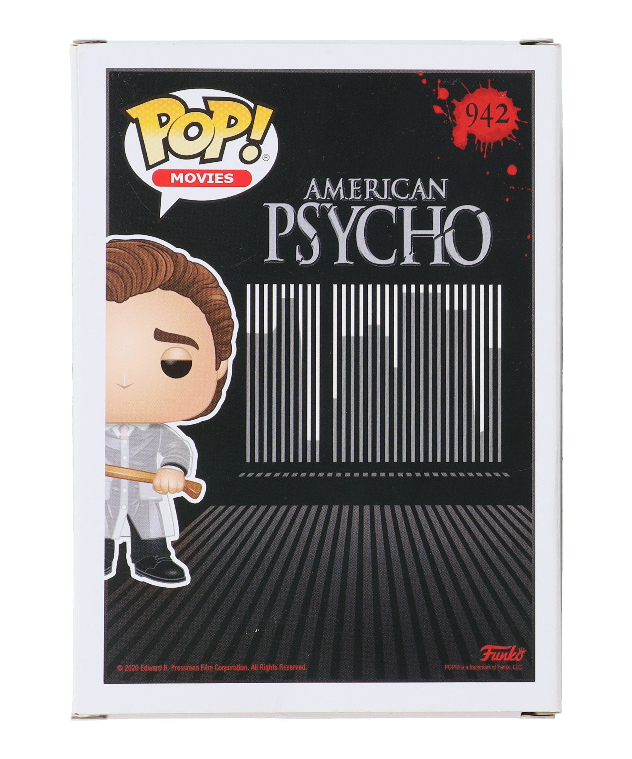 Christian Bale Signed "American Psycho" #942 Patrick Bateman Funko Pop! Vinyl Figure (Beckett) at PristineAuction.com Christian Bale Signed "American Psycho" #942 Patrick Bateman Funko Pop! Vinyl Figure (Beckett) at PristineAuction.com