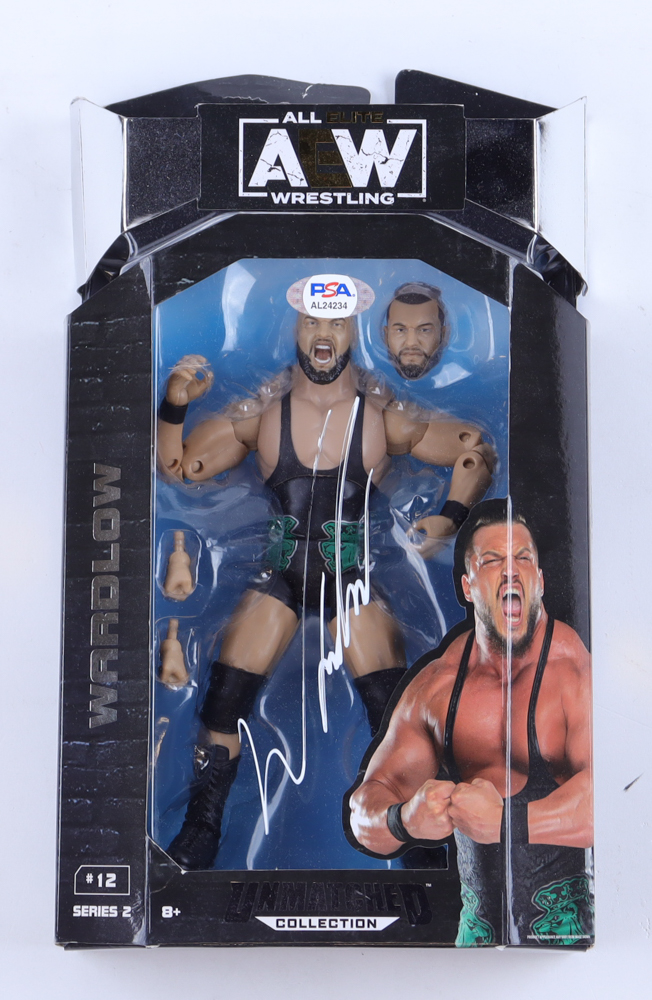 Wardlow Signed AEW Unmatched Collection Action Figure (PSA) at PristineAuction.com Wardlow Signed AEW Unmatched Collection Action Figure (PSA) at PristineAuction.com