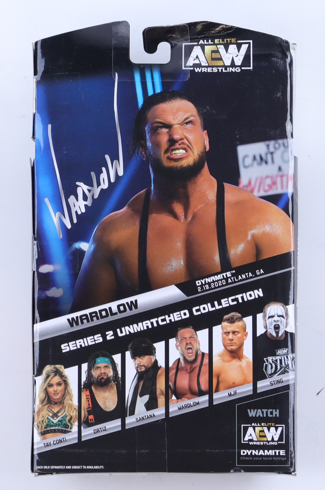 Wardlow Signed AEW Unmatched Collection Action Figure (PSA) at PristineAuction.com Wardlow Signed AEW Unmatched Collection Action Figure (PSA) at PristineAuction.com