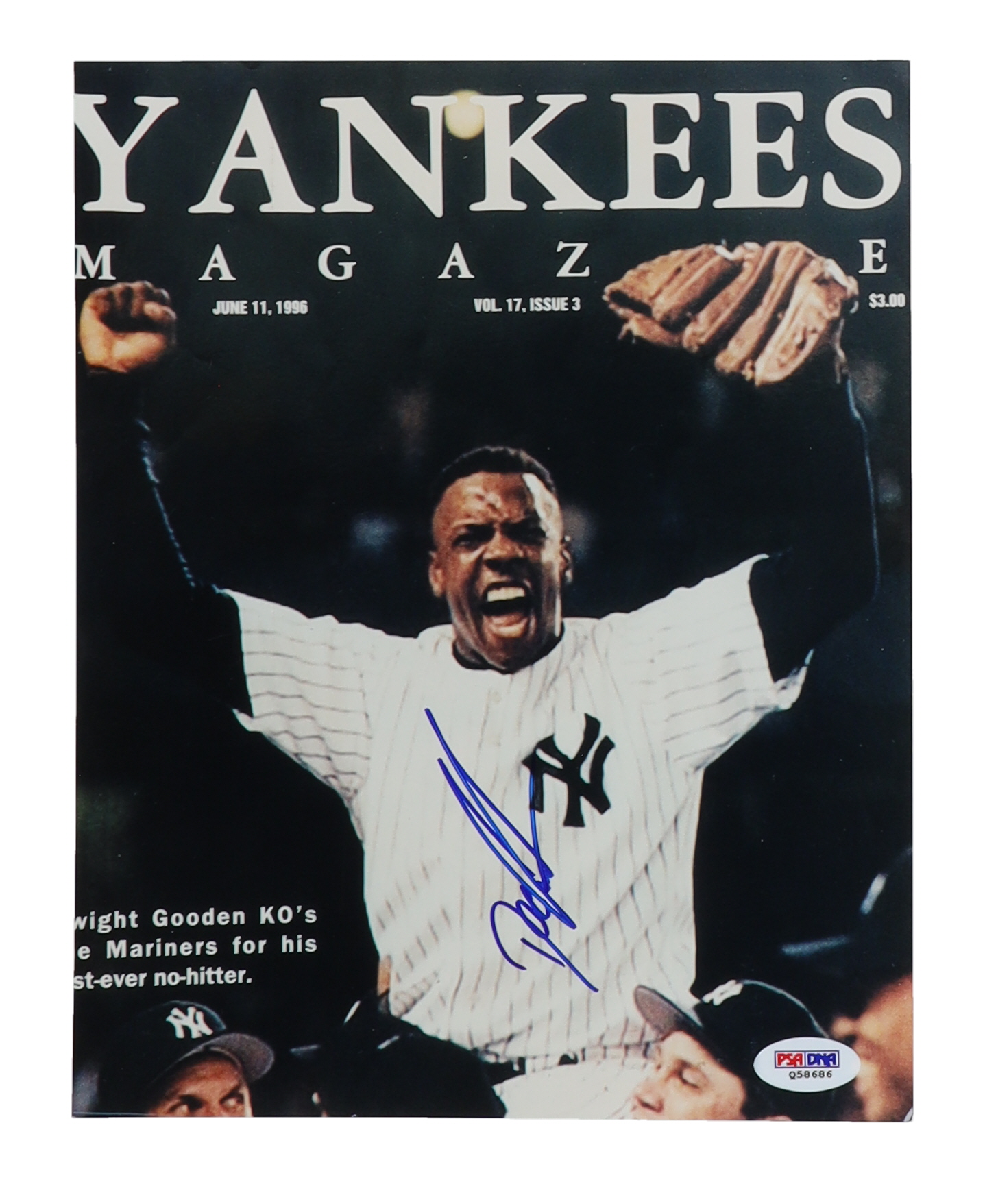 Dwight "Doc" Gooden Signed Yankees 8x10 Photo (PSA) at PristineAuction.com Dwight "Doc" Gooden Signed Yankees 8x10 Photo (PSA) at PristineAuction.com