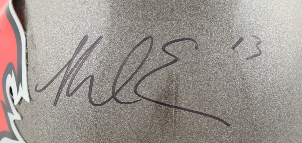 Mike Evans Signed Buccaneers Full-Size Speed Helmet (Beckett) at PristineAuction.com Mike Evans Signed Buccaneers Full-Size Speed Helmet (Beckett) at PristineAuction.com