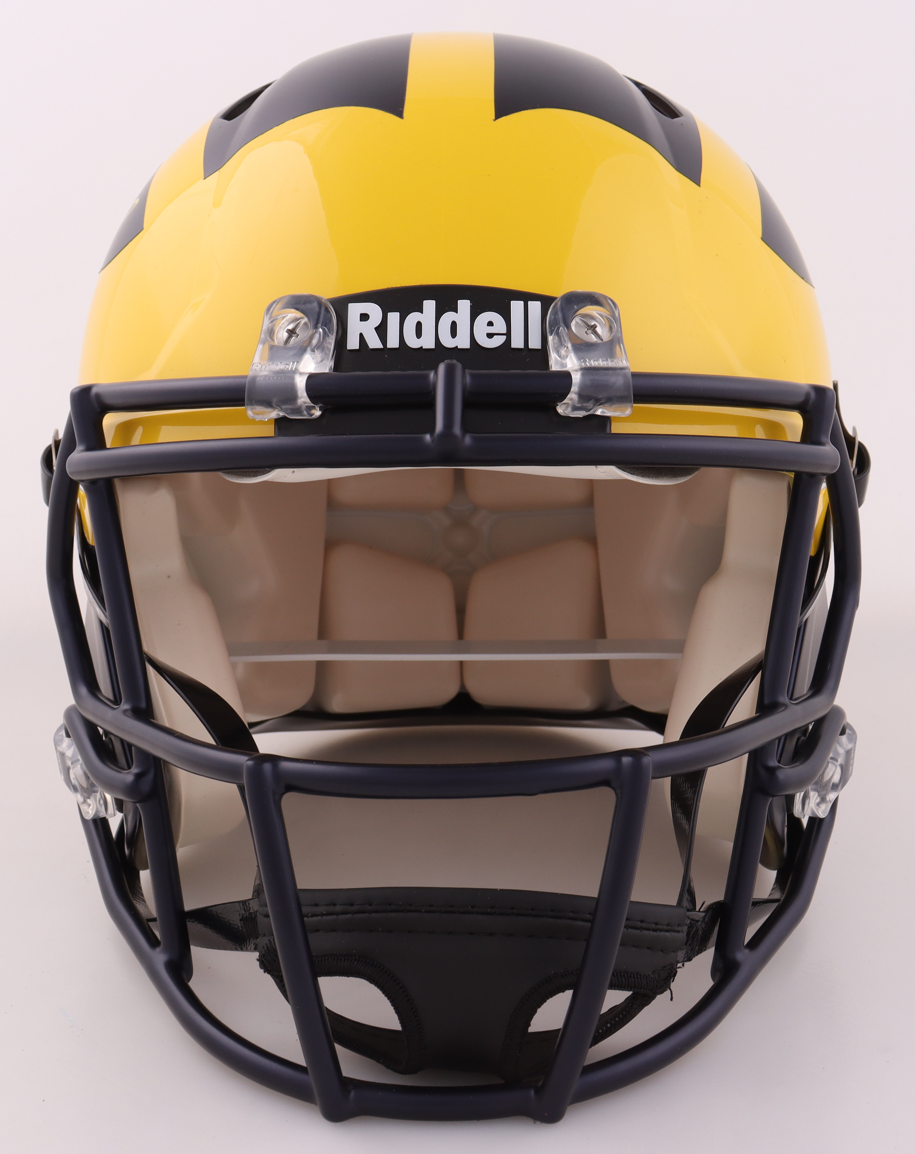 Tom Brady Signed Michigan Wolverines Full-Size Authentic On-Field Speed Helmet (Fanatics) at PristineAuction.com Tom Brady Signed Michigan Wolverines Full-Size Authentic On-Field Speed Helmet (Fanatics) at PristineAuction.com