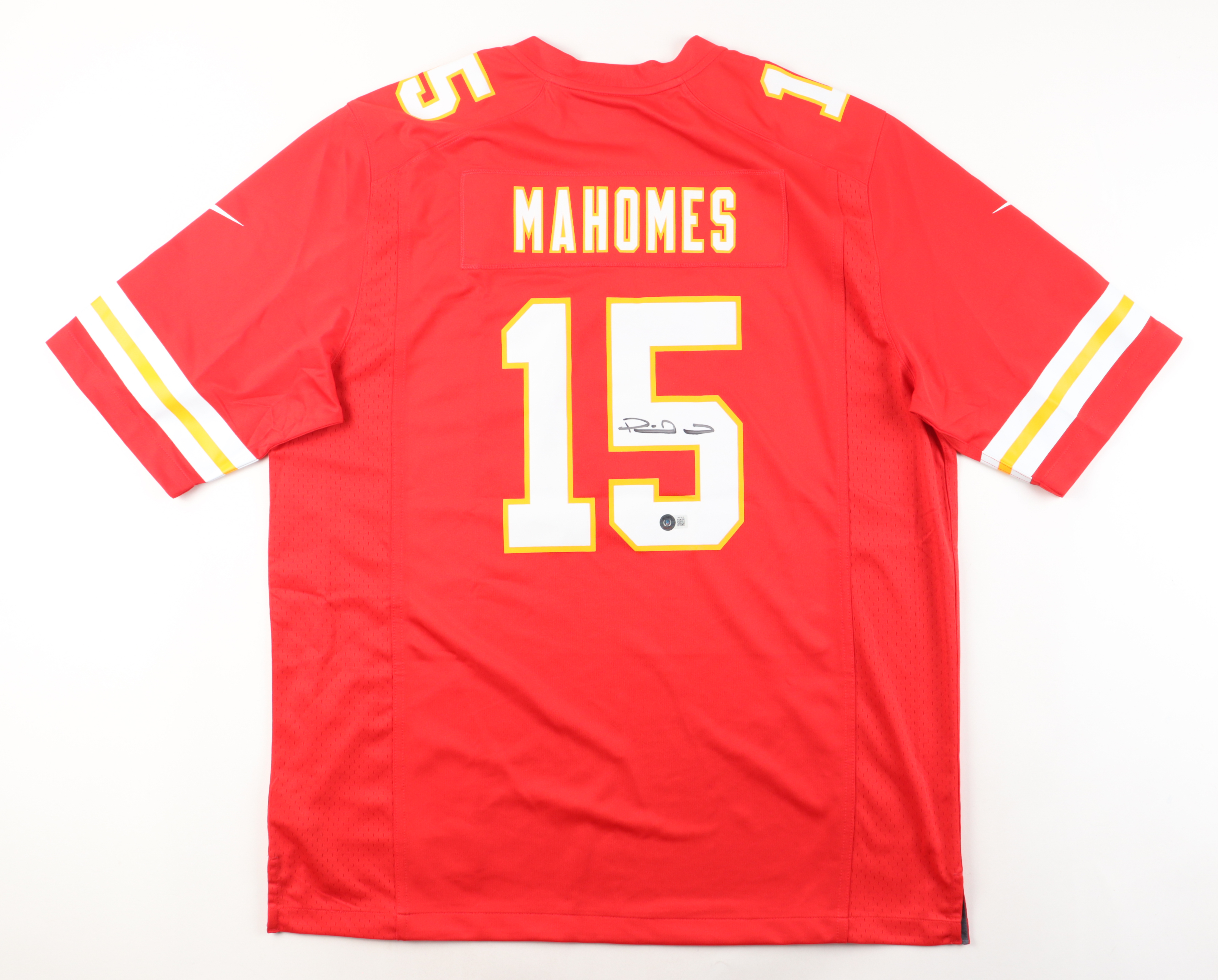 Patrick Mahomes II Signed Chiefs Nike Jersey (Beckett) at PristineAuction.com Patrick Mahomes II Signed Chiefs Nike Jersey (Beckett) at PristineAuction.com