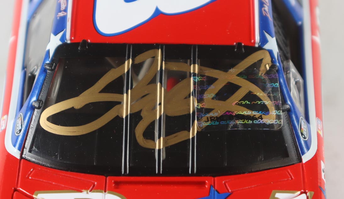 Dale Earnhardt Jr. Signed NASCAR #8 Budweiser / U.S. Olympic Team 2000 Monte Carlo - 1:24 Premium Diecast Car (Dale Jr.) at PristineAuction.com Dale Earnhardt Jr. Signed NASCAR #8 Budweiser / U.S. Olympic Team 2000 Monte Carlo - 1:24 Premium Diecast Car (Dale Jr.) at PristineAuction.com