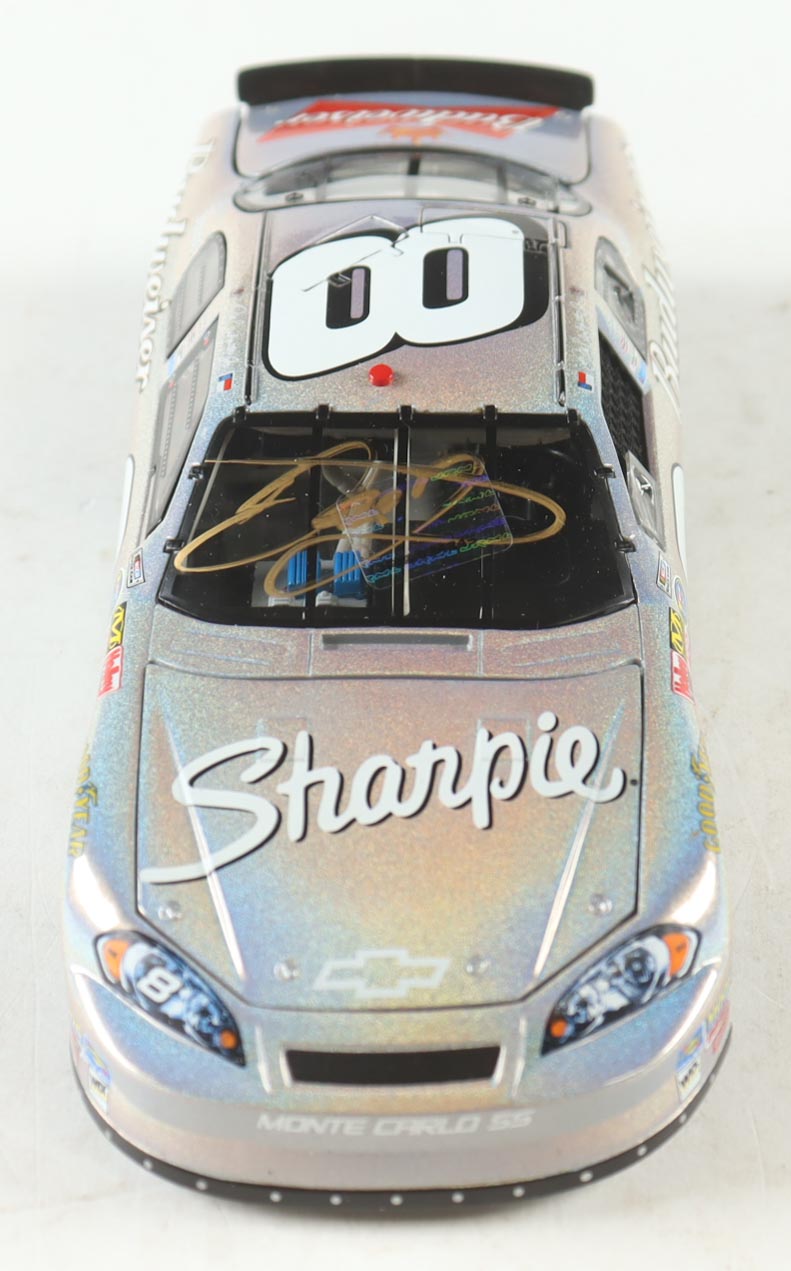 Dale Earnhardt Jr. Signed NASCAR #8 Sharpie 2007 Monte Carlo SS Mesma Chrome - 1:24 Premium Diecast Car (Dale Jr.) at PristineAuction.com Dale Earnhardt Jr. Signed NASCAR #8 Sharpie 2007 Monte Carlo SS Mesma Chrome - 1:24 Premium Diecast Car (Dale Jr.) at PristineAuction.com