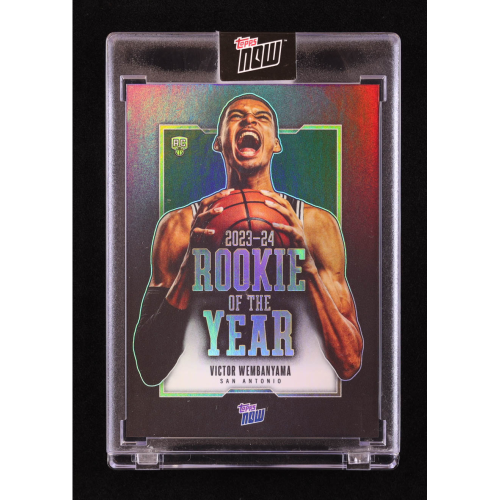 Victor Wembanyama 202324 Topps Now Victor Wembanyama VW6 RC
