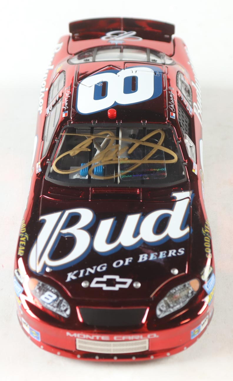 Dale Earnhardt Jr. Signed NASCAR #8 Budweiser 2005 Monte Carlo - 1:24 Premium Diecast Car (Dale Jr.) at PristineAuction.com Dale Earnhardt Jr. Signed NASCAR #8 Budweiser 2005 Monte Carlo - 1:24 Premium Diecast Car (Dale Jr.) at PristineAuction.com