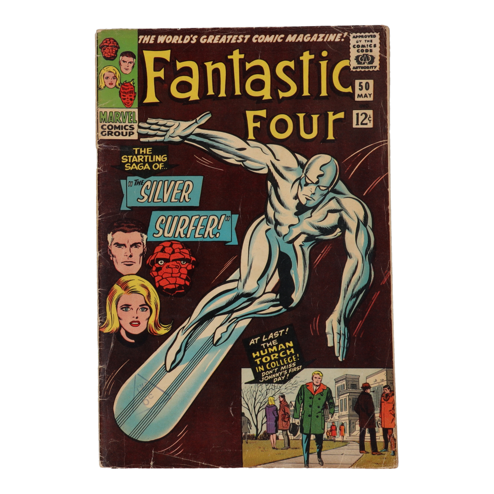 1966 "Fantastic Four" Issue #50 Marvel Comic Book | Pristine Auction