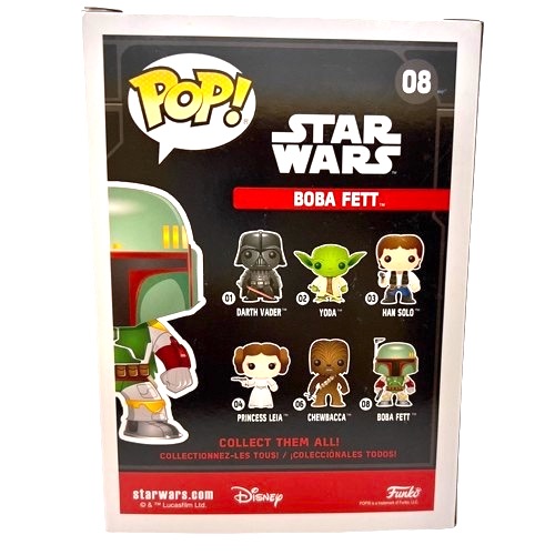 Daniel Logan Signed "Star Wars" #08 Boba Fett Funko POP! Vinyl Figure Inscribed "Boba Fett" (JSA) at PristineAuction.com Daniel Logan Signed "Star Wars" #08 Boba Fett Funko POP! Vinyl Figure Inscribed "Boba Fett" (JSA) at PristineAuction.com