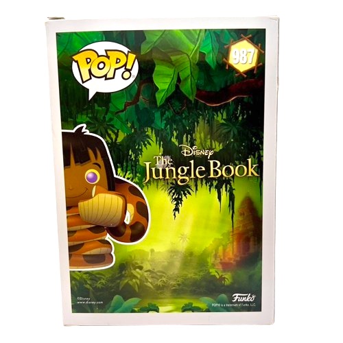 Bruce Reitherman Signed "The Jungle Book" #987 Mowgli with Kaa Funko Pop! Vinyl Figure Inscribed "Mowgli" (JSA) at PristineAuction.com Bruce Reitherman Signed "The Jungle Book" #987 Mowgli with Kaa Funko Pop! Vinyl Figure Inscribed "Mowgli" (JSA) at PristineAuction.com