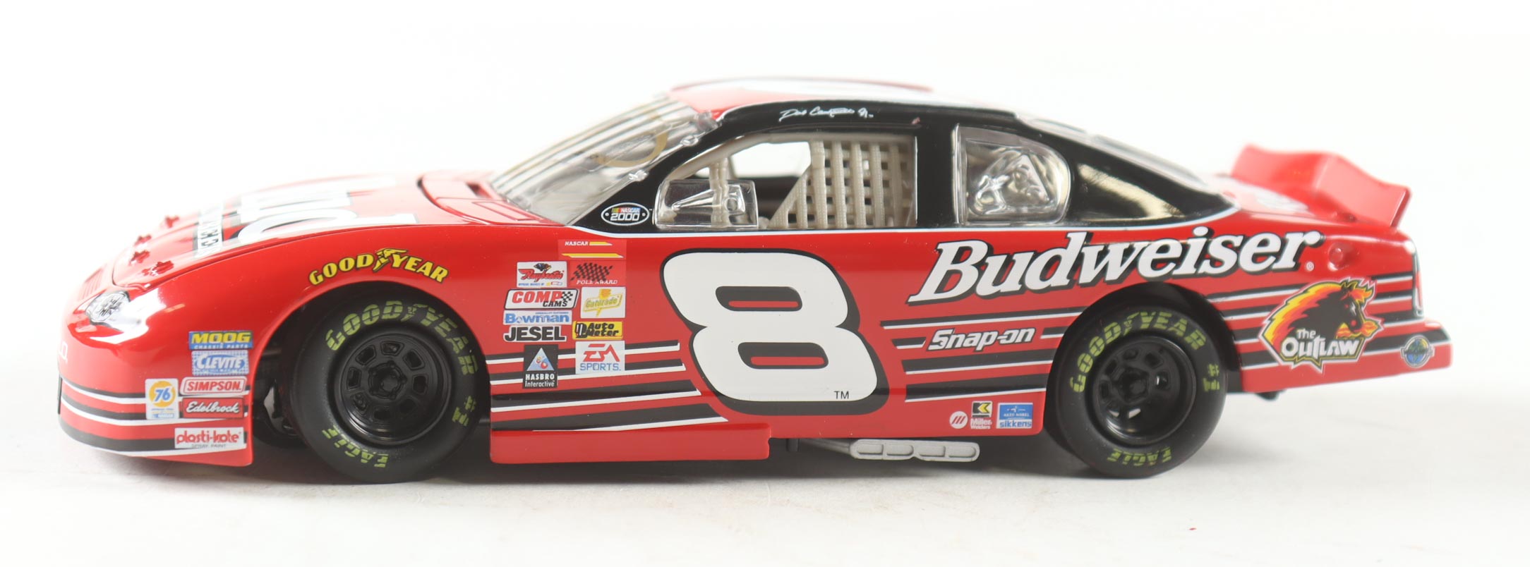 Dale Earnhardt Jr. Signed LE NASCAR #8 Budweiser 2000 Monte Carlo - 1:24 Scale Diecast Car (Dale Jr.) at PristineAuction.com Dale Earnhardt Jr. Signed LE NASCAR #8 Budweiser 2000 Monte Carlo - 1:24 Scale Diecast Car (Dale Jr.) at PristineAuction.com