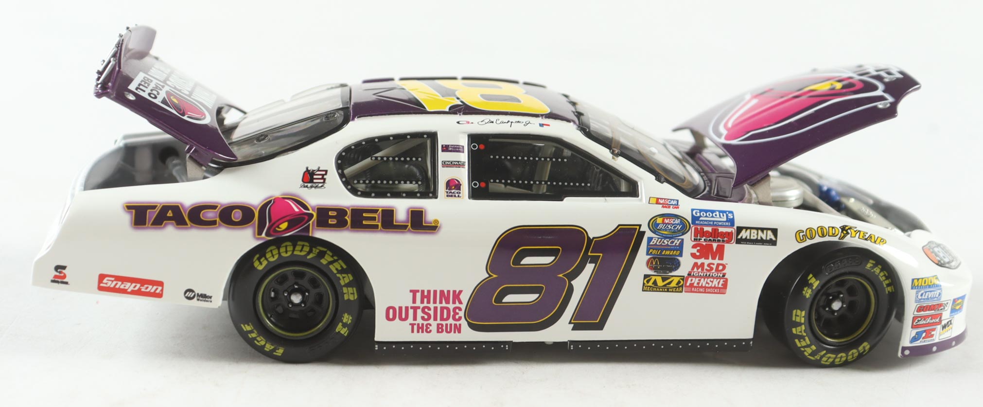 Dale Earnhardt Jr. Signed NASCAR #81 Taco Bell 2004 Monte Carlo