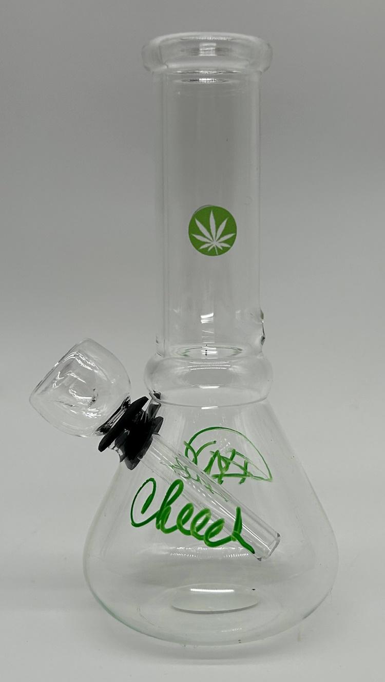 Cheech Marin & Tommy Chong Signed Glass Bong (JSA) at PristineAuction.com Cheech Marin & Tommy Chong Signed Glass Bong (JSA) at PristineAuction.com