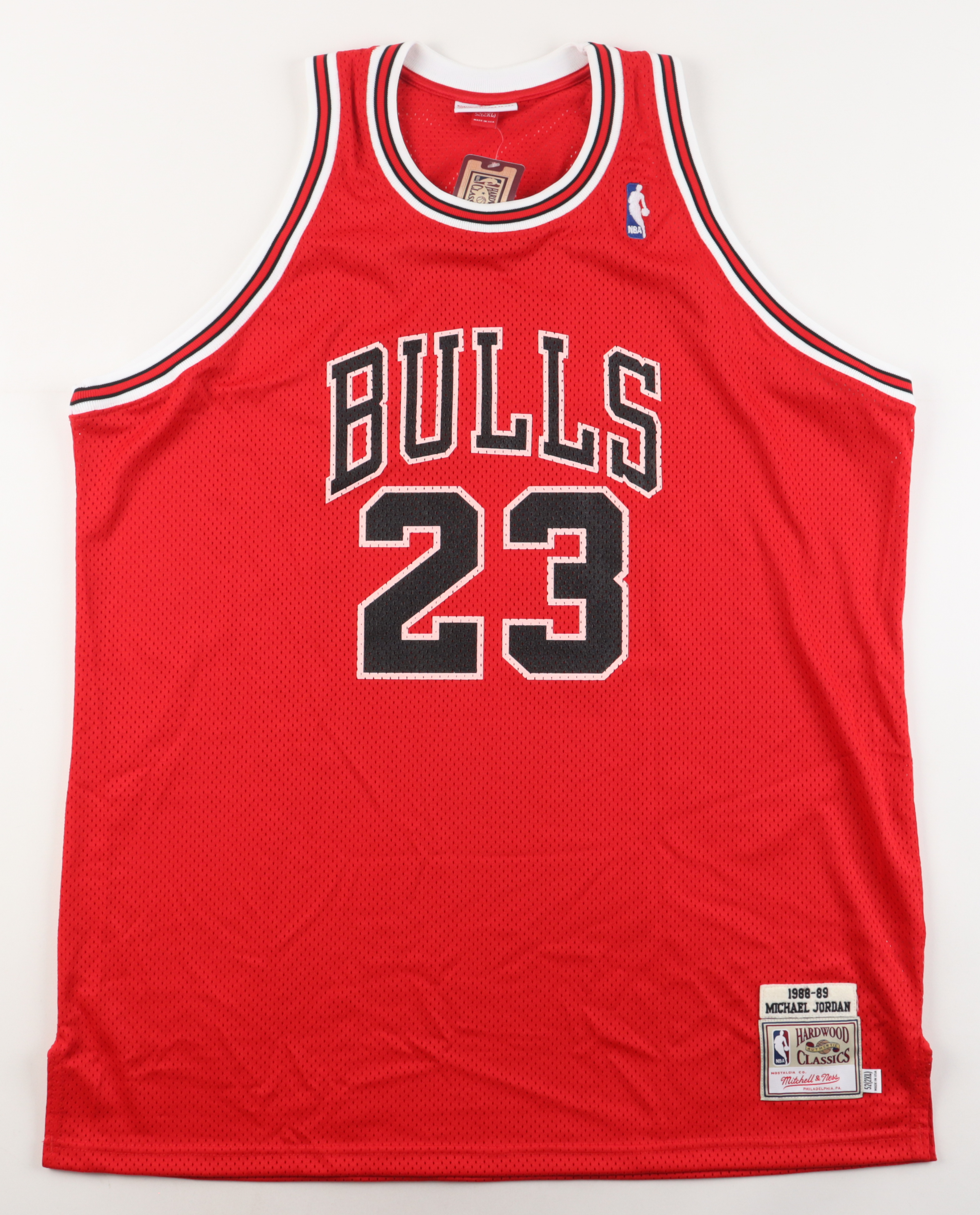 Michael Jordan Signed Bulls Authentic 1988-89 Mitchell & Ness Jersey (UDA COA) at PristineAuction.com Michael Jordan Signed Bulls Authentic 1988-89 Mitchell & Ness Jersey (UDA COA) at PristineAuction.com