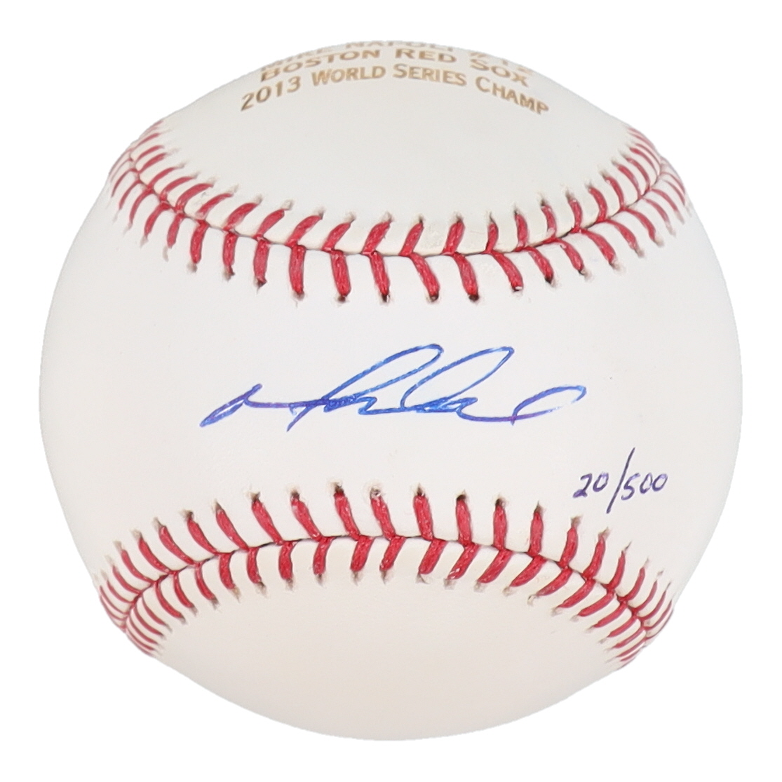 Mike Napoli Signed LE OML Engraved Baseball (PSA) at PristineAuction.com Mike Napoli Signed LE OML Engraved Baseball (PSA) at PristineAuction.com