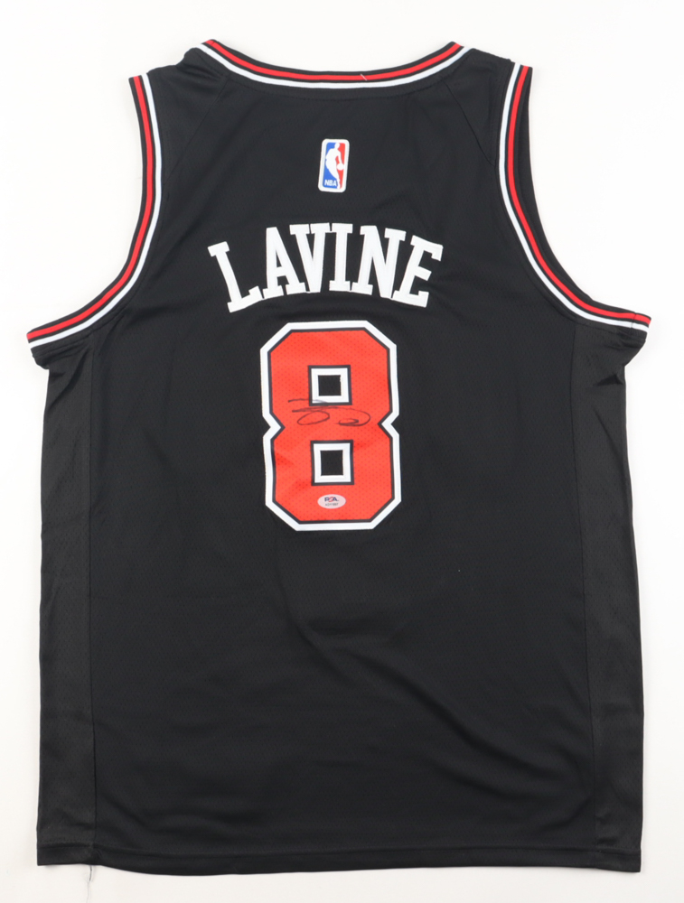 Zach LaVine Signed Jersey (PSA) at PristineAuction.com Zach LaVine Signed Jersey (PSA) at PristineAuction.com