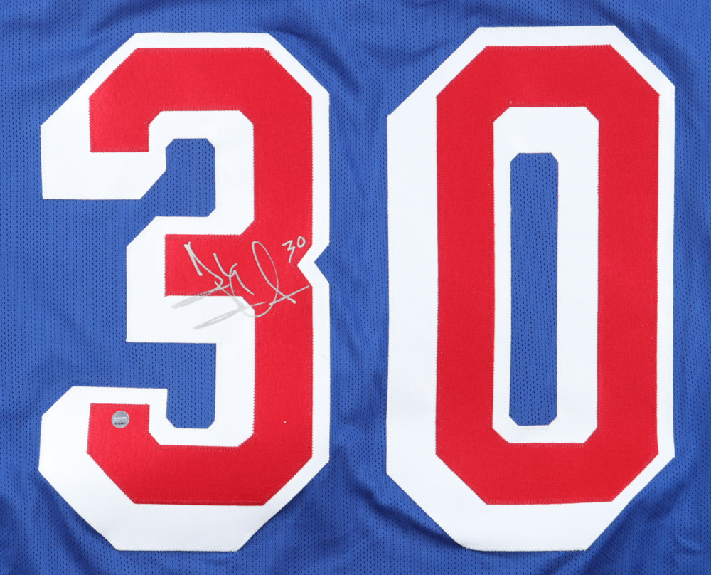 Henrik Lundqvist Signed Rangers Jersey (Steiner) at PristineAuction.com Henrik Lundqvist Signed Rangers Jersey (Steiner) at PristineAuction.com