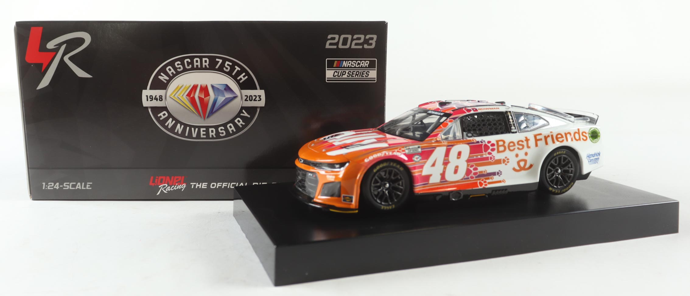 Alex Bowman Signed #48 Ally Best Friends I 2023 Camaro ZL1 | 1:24 Diecast Car (PA) at PristineAuction.com Alex Bowman Signed #48 Ally Best Friends I 2023 Camaro ZL1 | 1:24 Diecast Car (PA) at PristineAuction.com