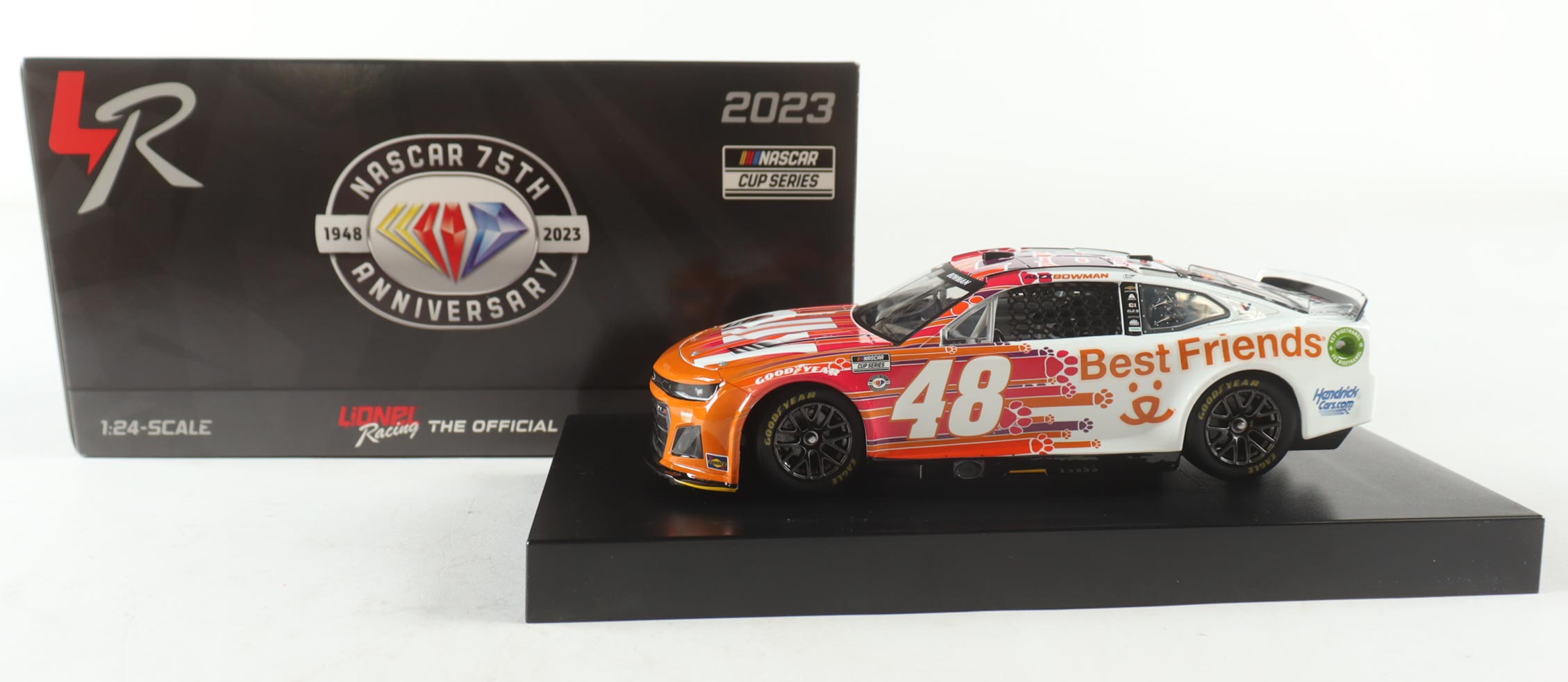 Alex Bowman Signed #48 Ally Best Friends I 2023 Camaro ZL1 | 1:24 Diecast Car (PA) at PristineAuction.com Alex Bowman Signed #48 Ally Best Friends I 2023 Camaro ZL1 | 1:24 Diecast Car (PA) at PristineAuction.com