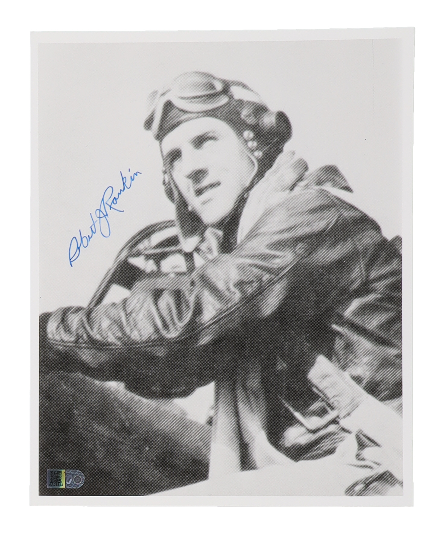 Robert Rankin Signed WWII 8x10 Photo (AIV) at PristineAuction.com Robert Rankin Signed WWII 8x10 Photo (AIV) at PristineAuction.com