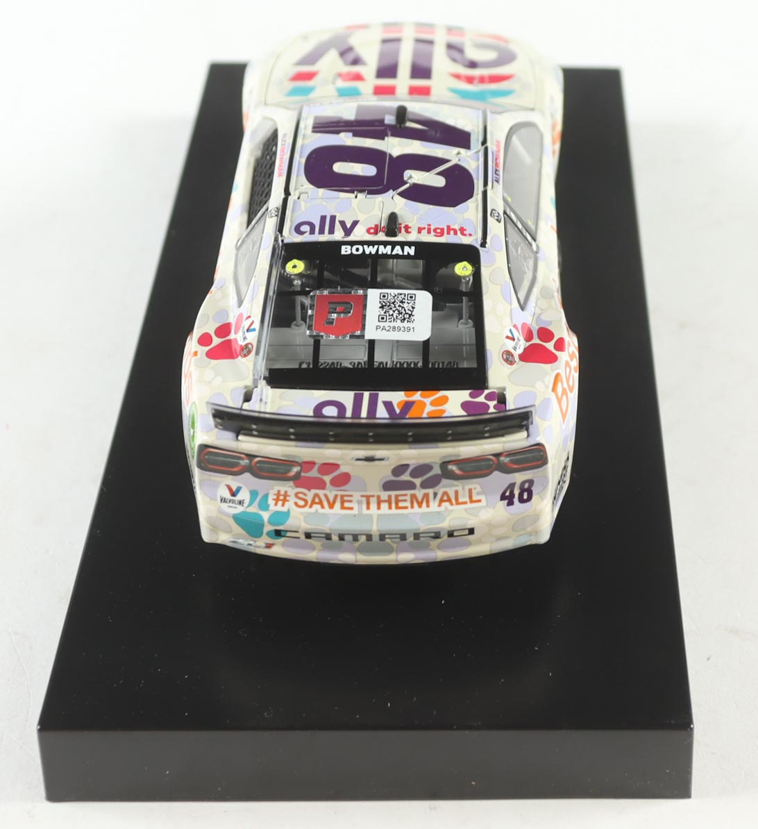 Alex Bowman Signed #48 Ally Best Friends I 2022 Camaro ZL1 | 1:24 Diecast Car (PA) at PristineAuction.com Alex Bowman Signed #48 Ally Best Friends I 2022 Camaro ZL1 | 1:24 Diecast Car (PA) at PristineAuction.com