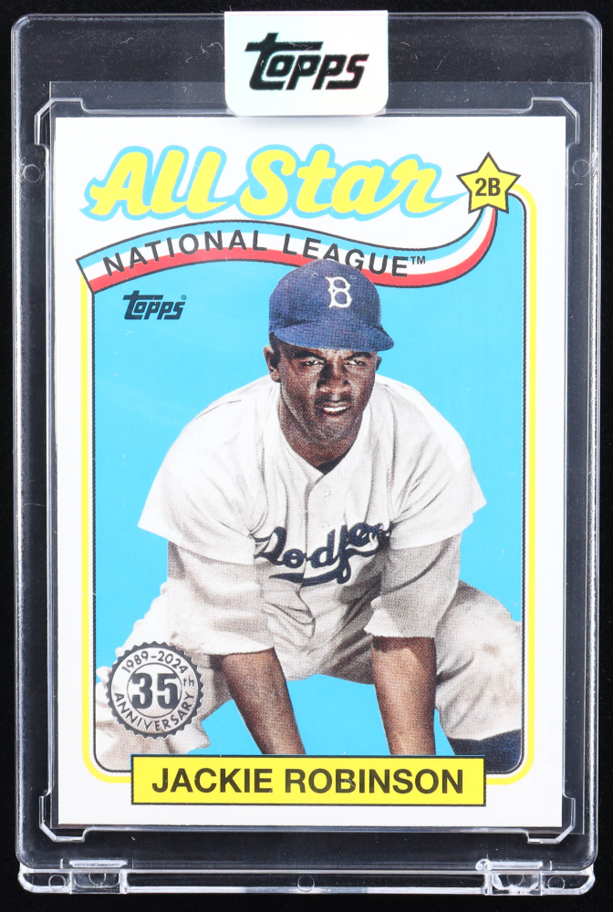 Jackie Robinson 2024 Topps All Star #89ASB44 / '52 NL Leaders ...