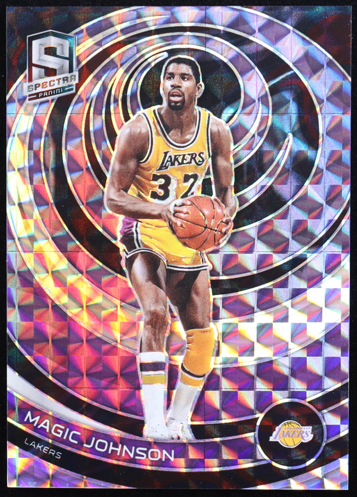Magic Johnson 2022 Panini Spectra Interstellar #144 #10/99