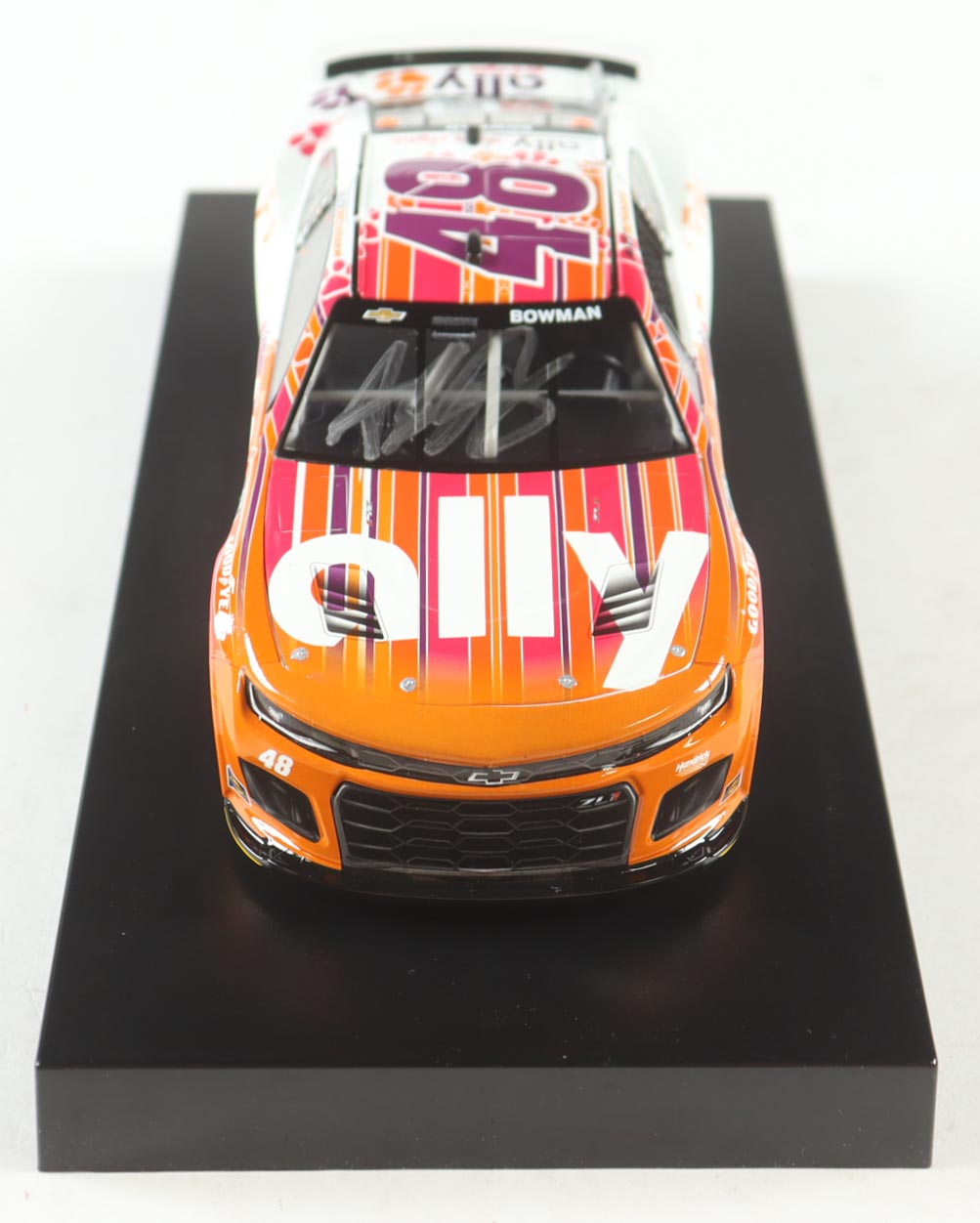 Alex Bowman Signed #48 Ally Best Friends I 2023 Camaro ZL1 | 1:24 Diecast Car (PA) at PristineAuction.com Alex Bowman Signed #48 Ally Best Friends I 2023 Camaro ZL1 | 1:24 Diecast Car (PA) at PristineAuction.com