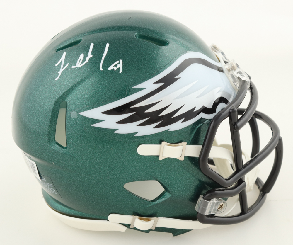 Fletcher Cox Signed Eagles Speed Mini Helmet (Beckett) at PristineAuction.com Fletcher Cox Signed Eagles Speed Mini Helmet (Beckett) at PristineAuction.com