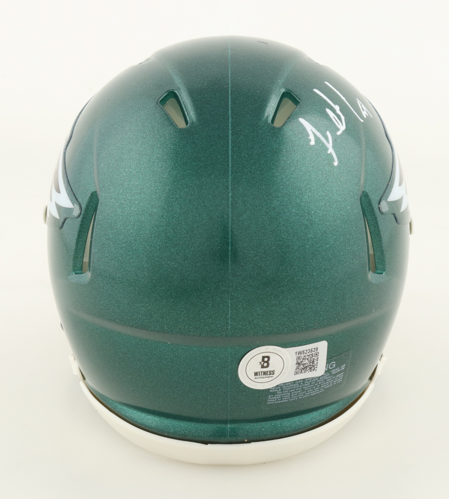 Fletcher Cox Signed Eagles Speed Mini Helmet (Beckett) at PristineAuction.com Fletcher Cox Signed Eagles Speed Mini Helmet (Beckett) at PristineAuction.com