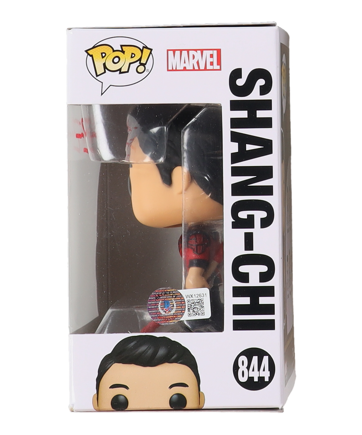 Simu Liu Signed "Shang-Chi And The Legend Of The Ten Rings" #844 Shang-Chi Bobble-Head Funko Pop! Vinyl Figure (Beckett) at PristineAuction.com Simu Liu Signed "Shang-Chi And The Legend Of The Ten Rings" #844 Shang-Chi Bobble-Head Funko Pop! Vinyl Figure (Beckett) at PristineAuction.com