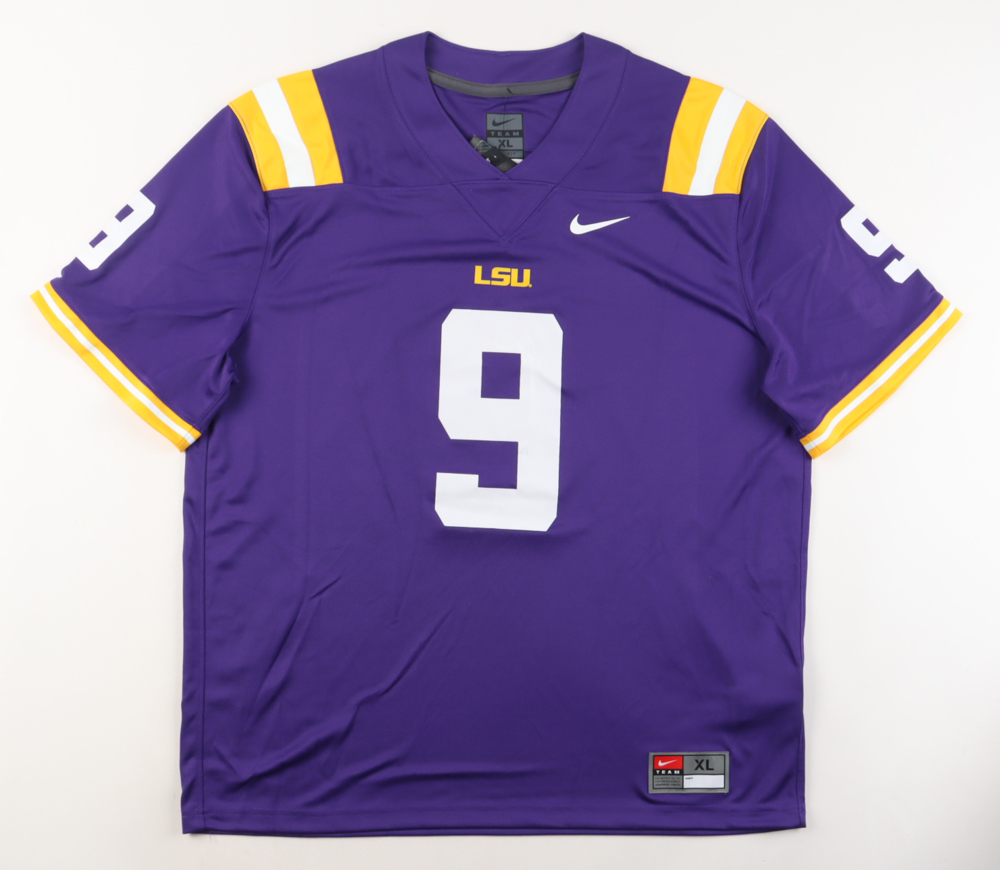 Joe Burrow Signed Tigers Jersey Inscribed "19 Heisman" (Fanatics) at PristineAuction.com Joe Burrow Signed Tigers Jersey Inscribed "19 Heisman" (Fanatics) at PristineAuction.com