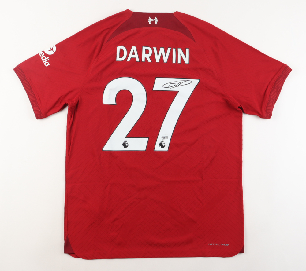 Darwin Nunez Signed Liverpool Jersey (Fanatics) at PristineAuction.com Darwin Nunez Signed Liverpool Jersey (Fanatics) at PristineAuction.com