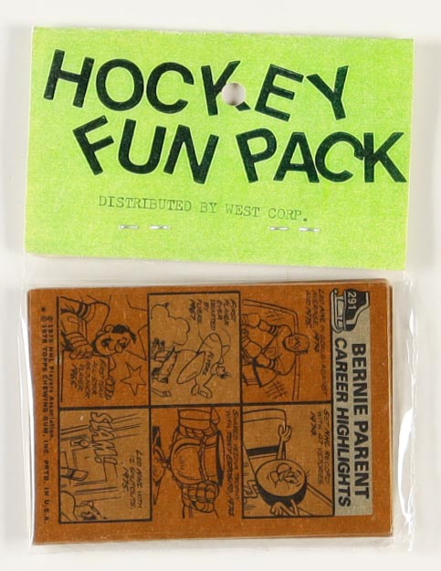 1975-76 Topps Hockey Fun Pack with (10) Cards at PristineAuction.com 1975-76 Topps Hockey Fun Pack with (10) Cards at PristineAuction.com