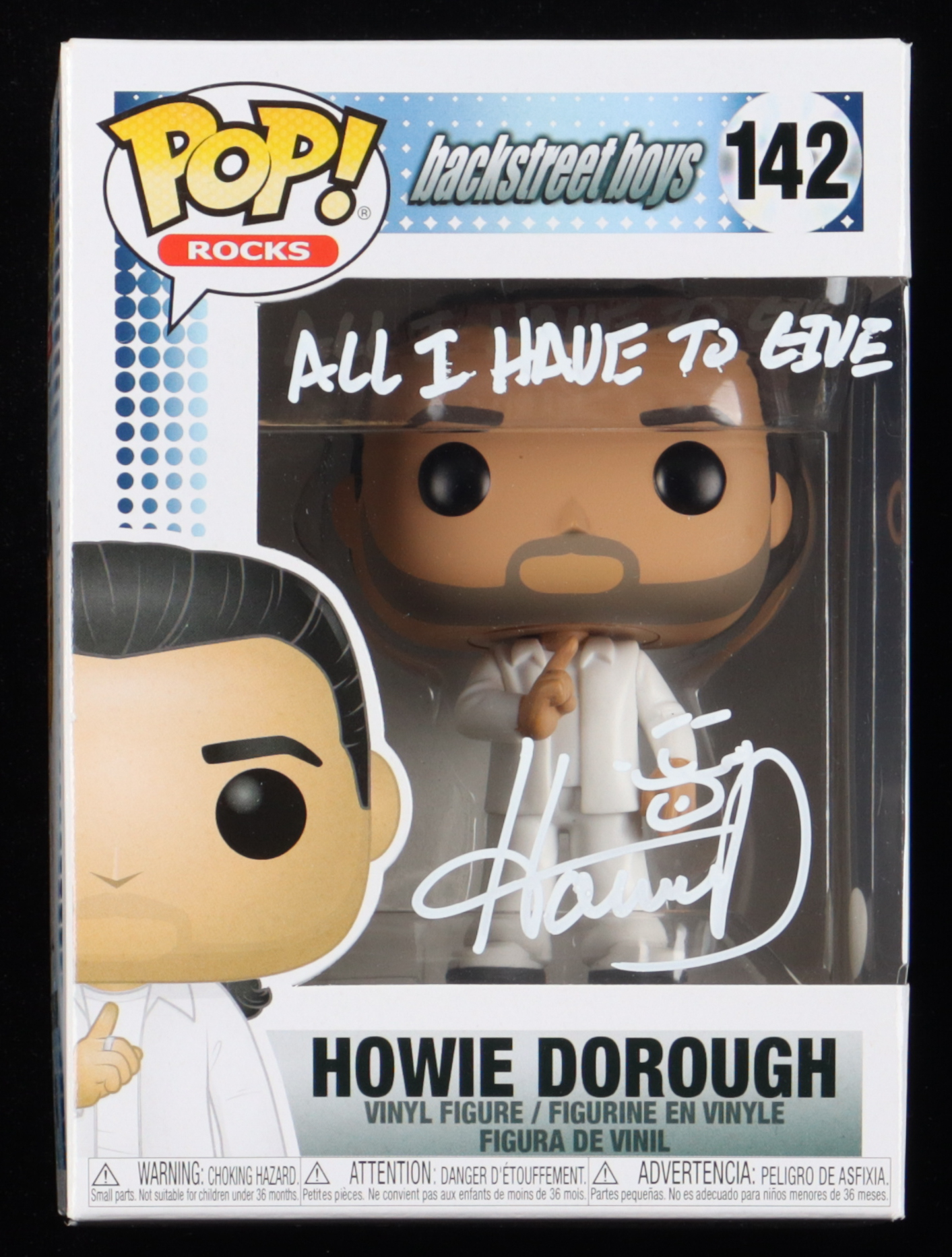 Howie Dorough, Nick Carter & AJ McLean Signed Set of (3) "The Backstreet Boys" #138, #141 & #142 Funko Pop! Vinyl Figures (JSA) at PristineAuction.com Howie Dorough, Nick Carter & AJ McLean Signed Set of (3) "The Backstreet Boys" #138, #141 & #142 Funko Pop! Vinyl Figures (JSA) at PristineAuction.com