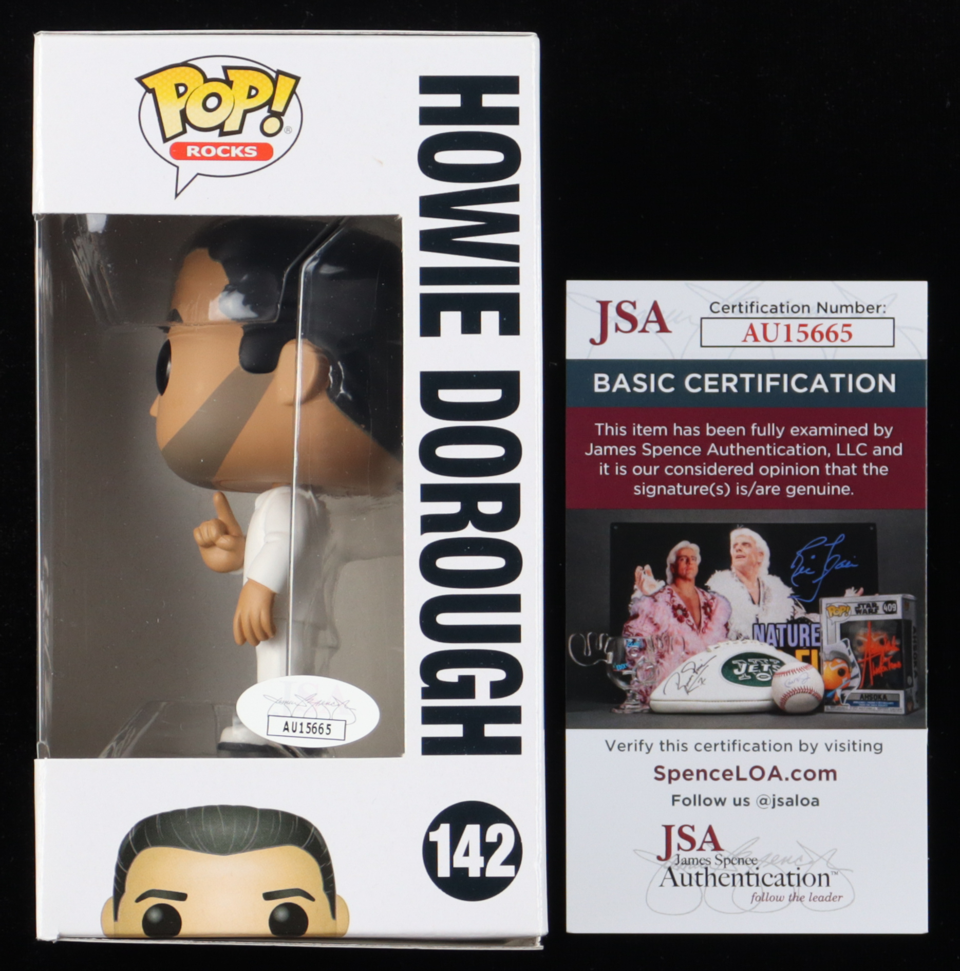 Howie Dorough, Nick Carter & AJ McLean Signed Set of (3) "The Backstreet Boys" #138, #141 & #142 Funko Pop! Vinyl Figures (JSA) at PristineAuction.com Howie Dorough, Nick Carter & AJ McLean Signed Set of (3) "The Backstreet Boys" #138, #141 & #142 Funko Pop! Vinyl Figures (JSA) at PristineAuction.com